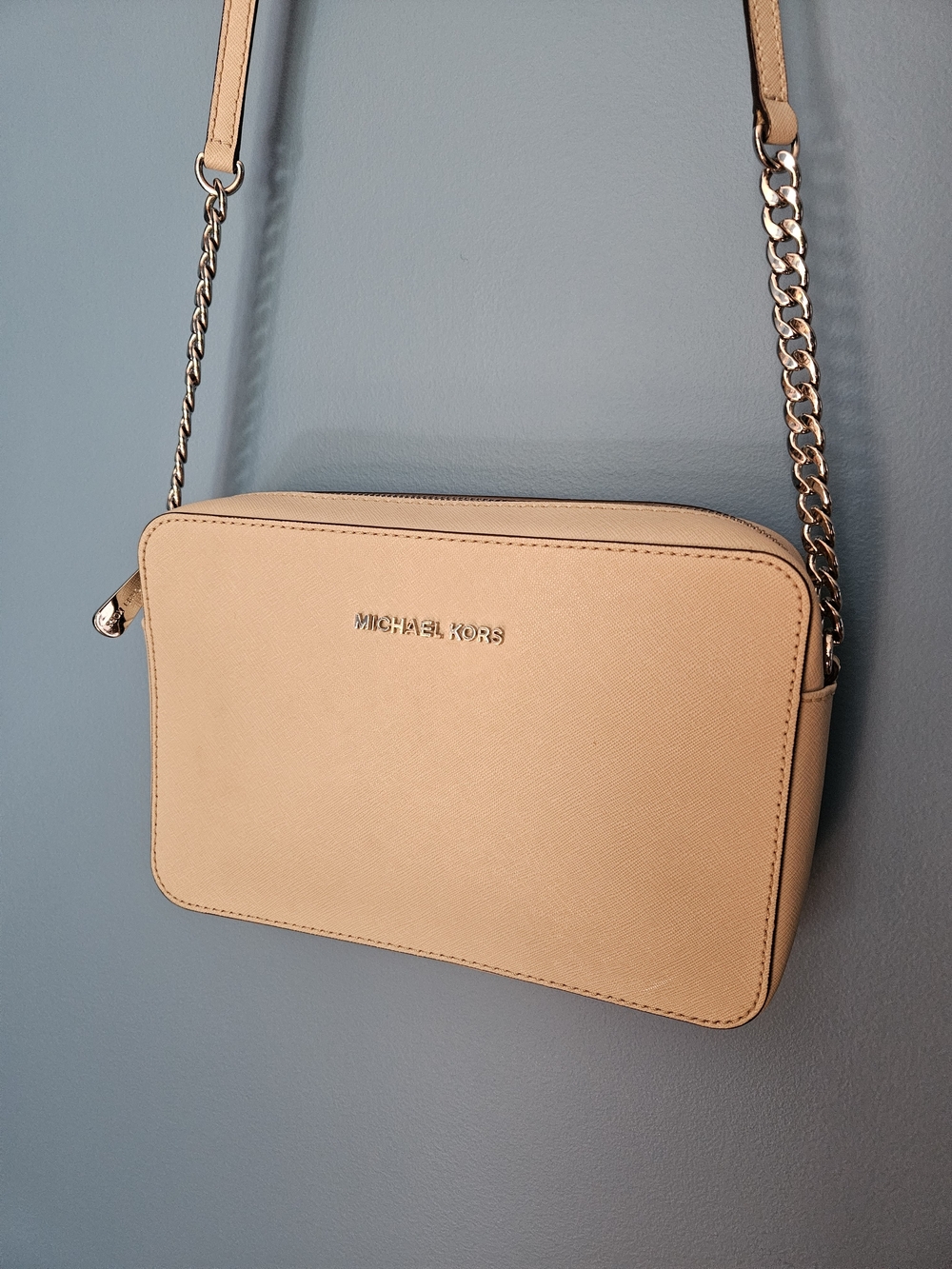 Michael Kors Jet Set Saffiano Leather Crossbody